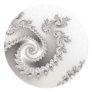 Silver Triple Twirl Stickers