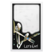 Silver Ware 5.5x8.5 stationery