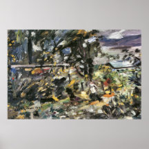 Silver way by Lovis Corinth Print