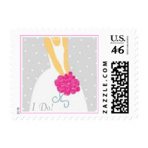 Silver Wedding Postage Stamp