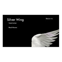 Silver Wing Buisness Card business cards