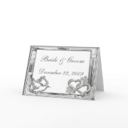 Silver Winter Wedding Invitation card