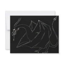Silver Wyvern Custom Invite