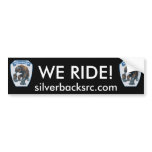 SilverBack Bumper Sticker bumper stickers