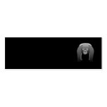 Silverback Gorilla Cartoon Business Card