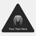 Silverback Gorilla Cartoon Sticker