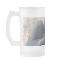 Silverback Gorilla Frosted Beer Mug