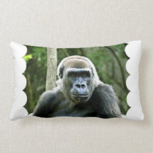 Silverback Gorilla Pillow