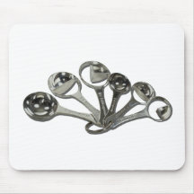 SilverDividedMeasuringSpoons073011 Mousepad
