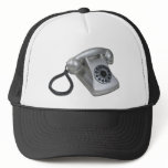 SilverRetroDeskPhone052711 Trucker Hat
