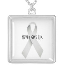silverribbon necklace