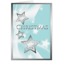 SilverStars Chritmas Card