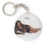 Silvertown Girl keychain