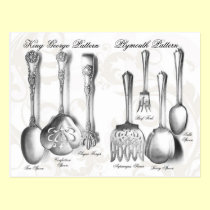 Silverware Collection postcards