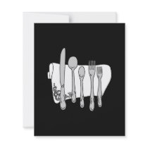 Silverware Custom Menu Flyer Template