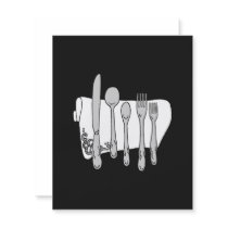Silverware Custom Menu Flyer Template flyers