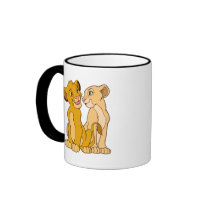 Simba and Nala Disney Mug