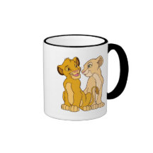 Simba and Nala Disney Mug