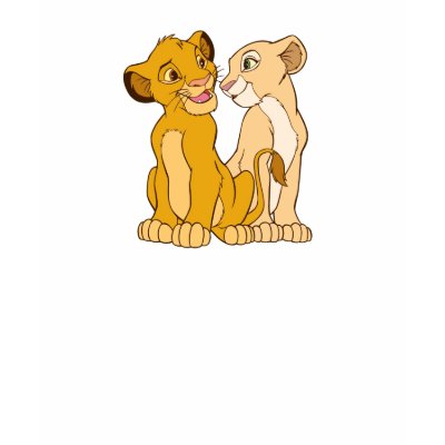 Simba and Nala Disney t-shirts