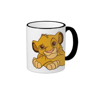 Simba Disney Ringer Coffee Mug