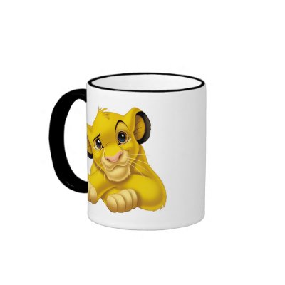 Simba The Lion King Raised Eyebrow Disney mugs