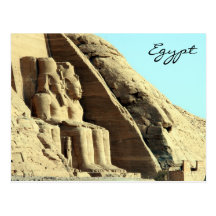 simbel del abu asentado postales