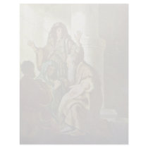Simeon In The Temple. By Rembrandt Van Rijn Customized Letterhead