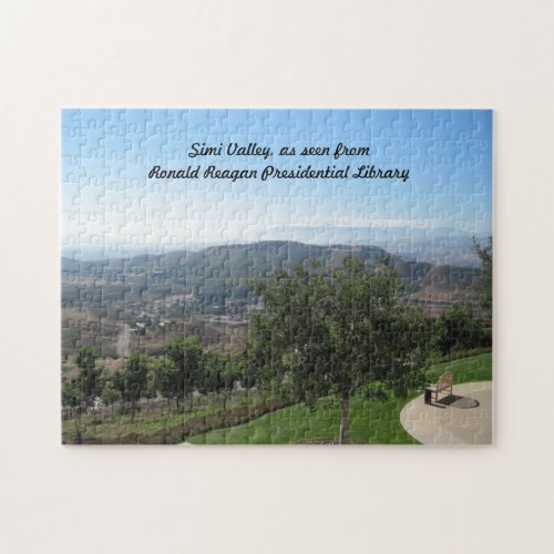 Simi Valley as seen from Reagan Library puzzle