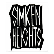 Simken Heights White Poster posters by Bcreations Simken Heights White Poster posters