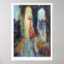 Simon on Brooklyn Bridge Print