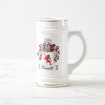 Simonetti Family Crest Coffee Mugs