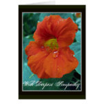 Simpathy flower with tear Simpathy flower with tear