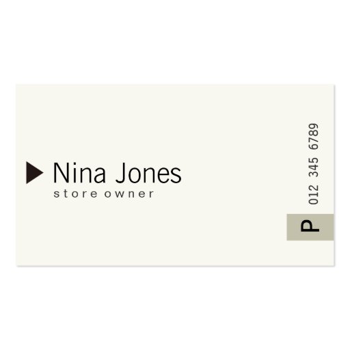 simple #01 business cards