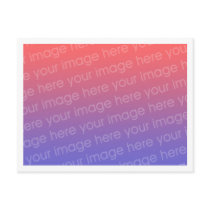 Simple 0.2 inch All Around White Border Template postcards by artberry Simple 0.2 inch All Around White Border Template postcards