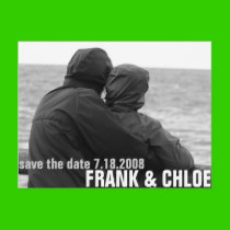 Simple and Cheap Save The Date Annoucement Postcards