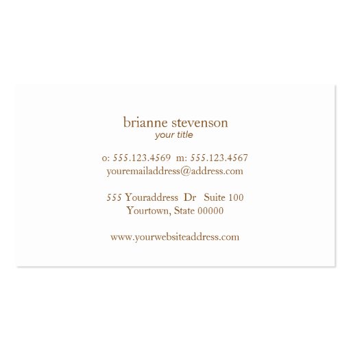Simple and Classic Beauty Pink Linen Look Business Card Templates (back side)