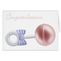 Simple and Elegant Baby Card by Victoria_Beatus Simple and Elegant Baby Card