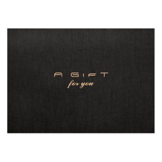 Simple and Modern Gift Certificate Business Card