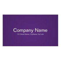 Simple and Professional Purple Business Cards business cards