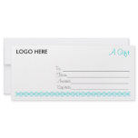 Simple and Sweet Gift Certificate Custom Rack Card