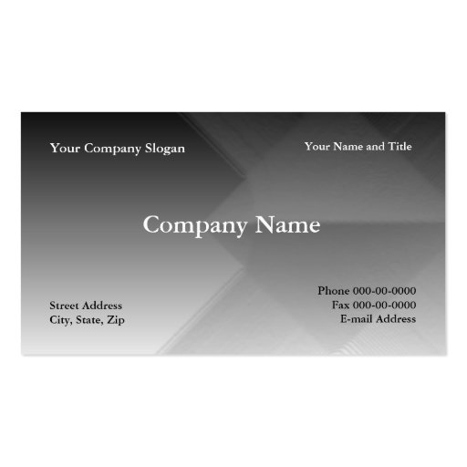 Simple Basic Business Card (front side)