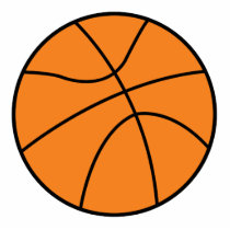 simple basketball vector design acrylic cut outs