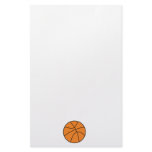 simple basketball vector design stationery design