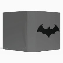 Simple Bat Silhouette Binder