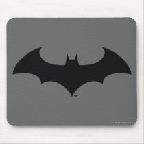 Simple Bat Silhouette Mousepads