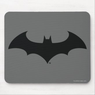 Simple Bat Silhouette Mousepads
