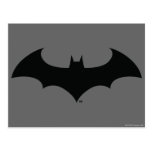 Simple Bat Silhouette Post Card