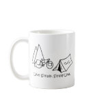 Simple Bike Touring Camp Mug