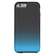 Simple Black and Blue iPhone 6 Case, Tough