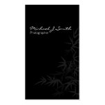 Simple Black Business Card Template